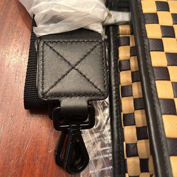 MZ Wallace Camel & Black Micro Woven Box - Picture 7 of 8